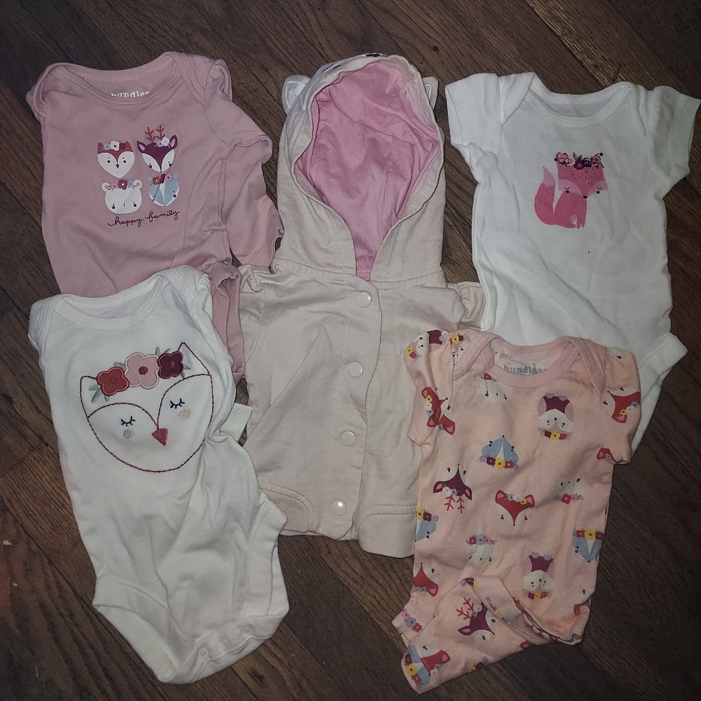 Baby Girl Bundle 0-3 Mos